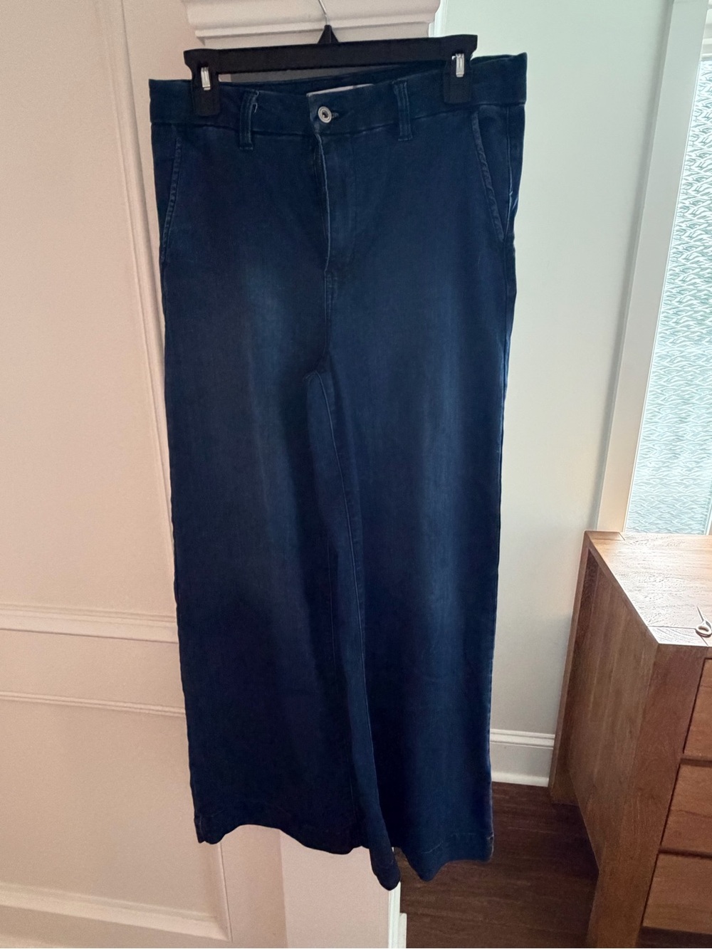 Altar'd State Dark Blue Wide-Leg Jeans